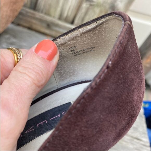 Steven by Steve Madden brown suede leather Lalo pump size 7 - Picture 5 of 7